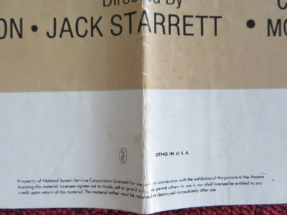 A SMALL TOWN IN TEXAS FOLDED US ONE SHEET POSTER TIMOTHY BOTTOMS S. GEORGE 1976 - Rendezvous Cinema