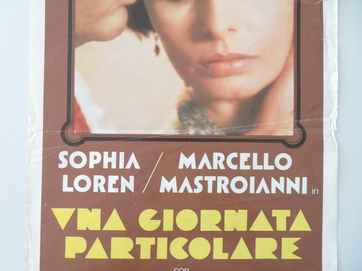 A SPECIAL DAY ITALIAN LOCANDINA POSTER SOPHIA LOREN MARCELLO MASTROIANNI 1977 Movie posters