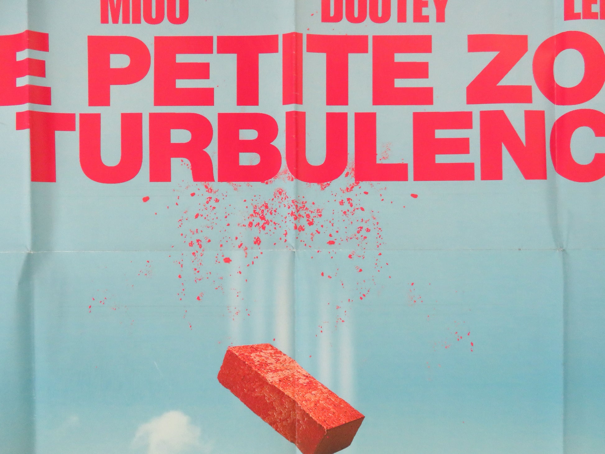 A Spot of Bother French Grande Poster Michel Blanc Miou-Miou 2009 Movie posters