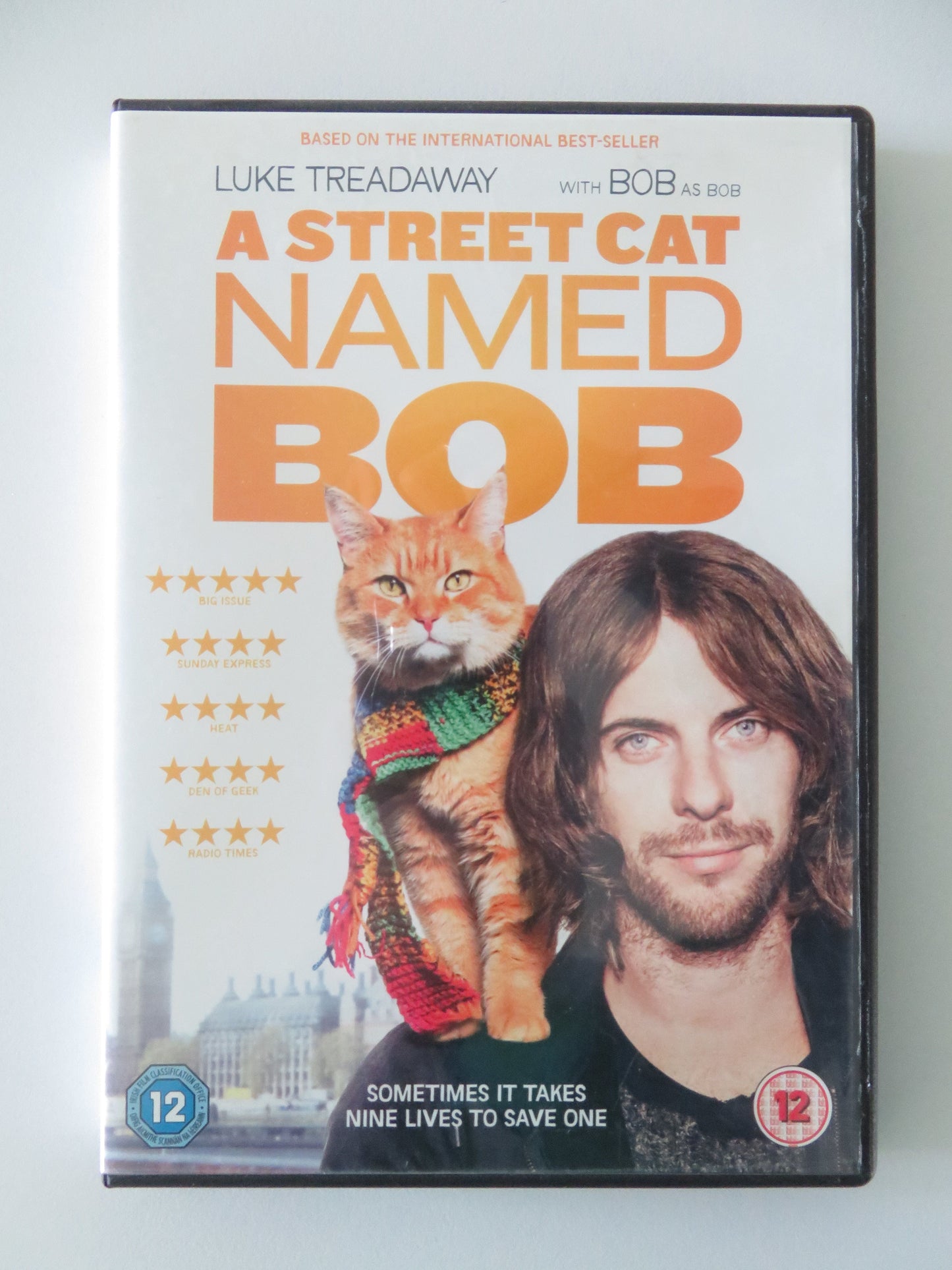 A Street Cat Named Bob (DVD) Luke Treadaway Ruta Gedmintas 2016 Region 2 Movie posters