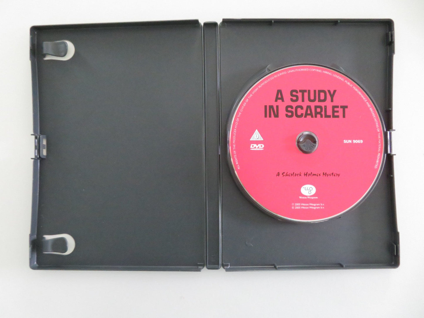 A STUDY IN SCARLETT (DVD) SHERLOCK HOLMES REGINALD OWEN 1933 REGION ALL Movie posters