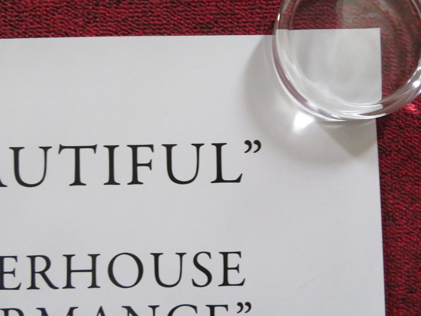 A THOUSAND AND ONE UK QUAD ROLLED POSTER TEYANA TAYLOR WILLIAM CATLETT 2023 Rendezvous Cinema Movie posters