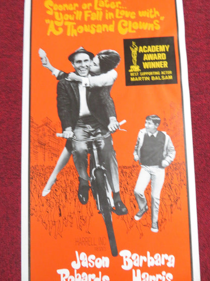 A THOUSANDS CLOWNS US INSERT POSTER JASON ROBARDS BARBARA HARRIS 1966 - Rendezvous Cinema