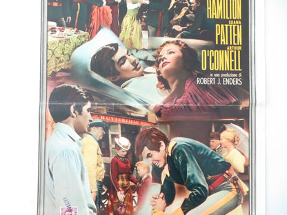 A THUNDER OF DRUMS ITALIAN LOCANDINA POSTER RICHARD BOONE GEORGE HAMILTON 1961 Movie posters