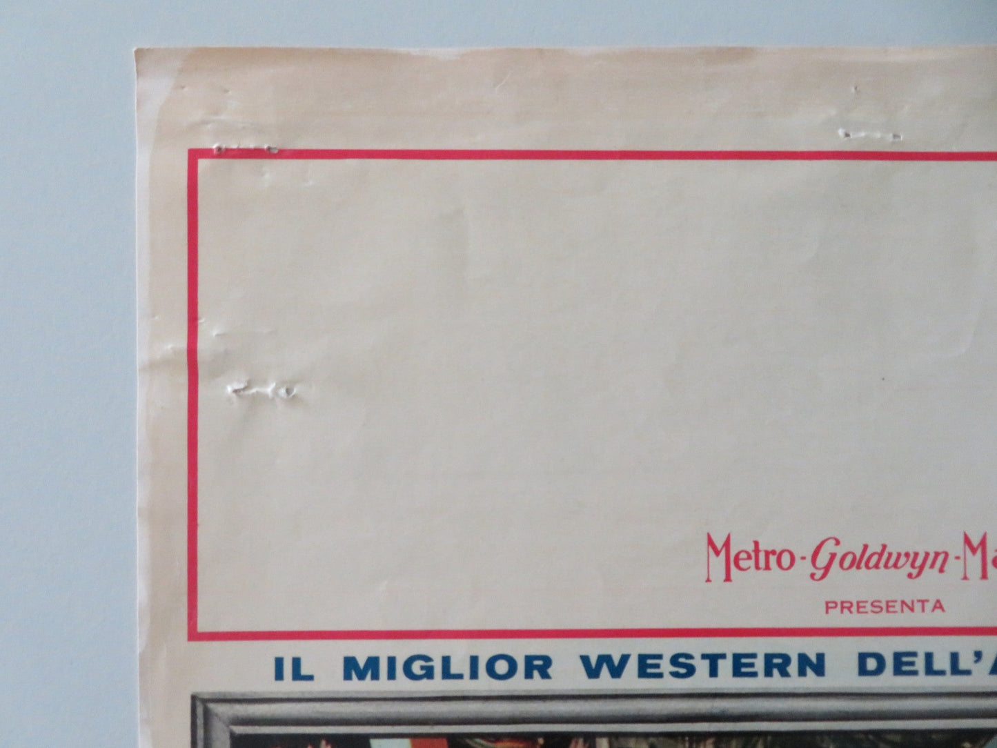 A THUNDER OF DRUMS ITALIAN LOCANDINA POSTER RICHARD BOONE GEORGE HAMILTON 1961 Movie posters