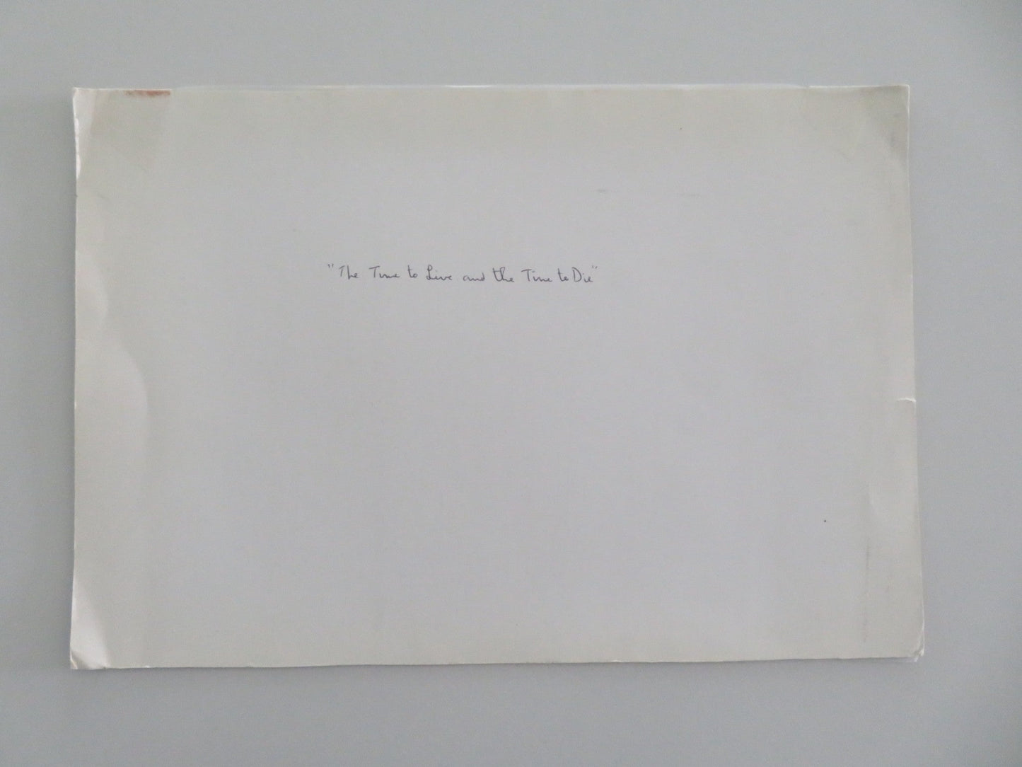 A TIME TO LIVE AND A TIME TO DIE MOVIE STILL PHOTO YU AN - SHUN SHU - FANG CHEN 1985 Movie posters