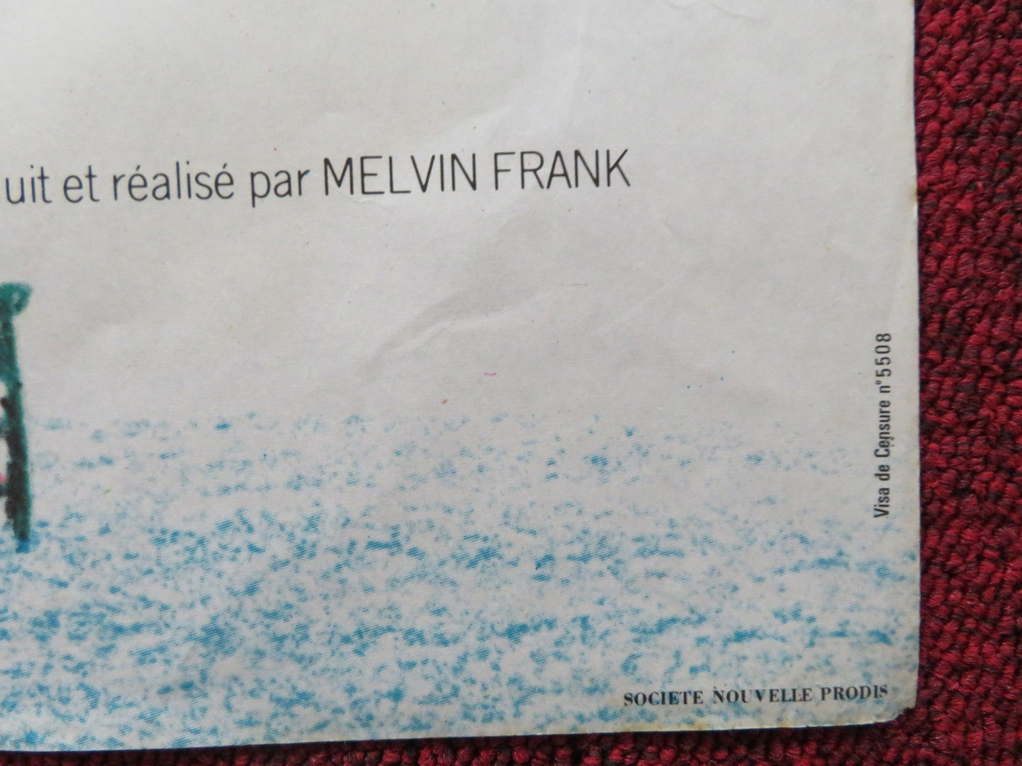 A TOUCH OF CLASS FRENCH POSTER GEORGE SEGAL GLENDA JACKSON 1973 Rendezvous Cinema Movie posters