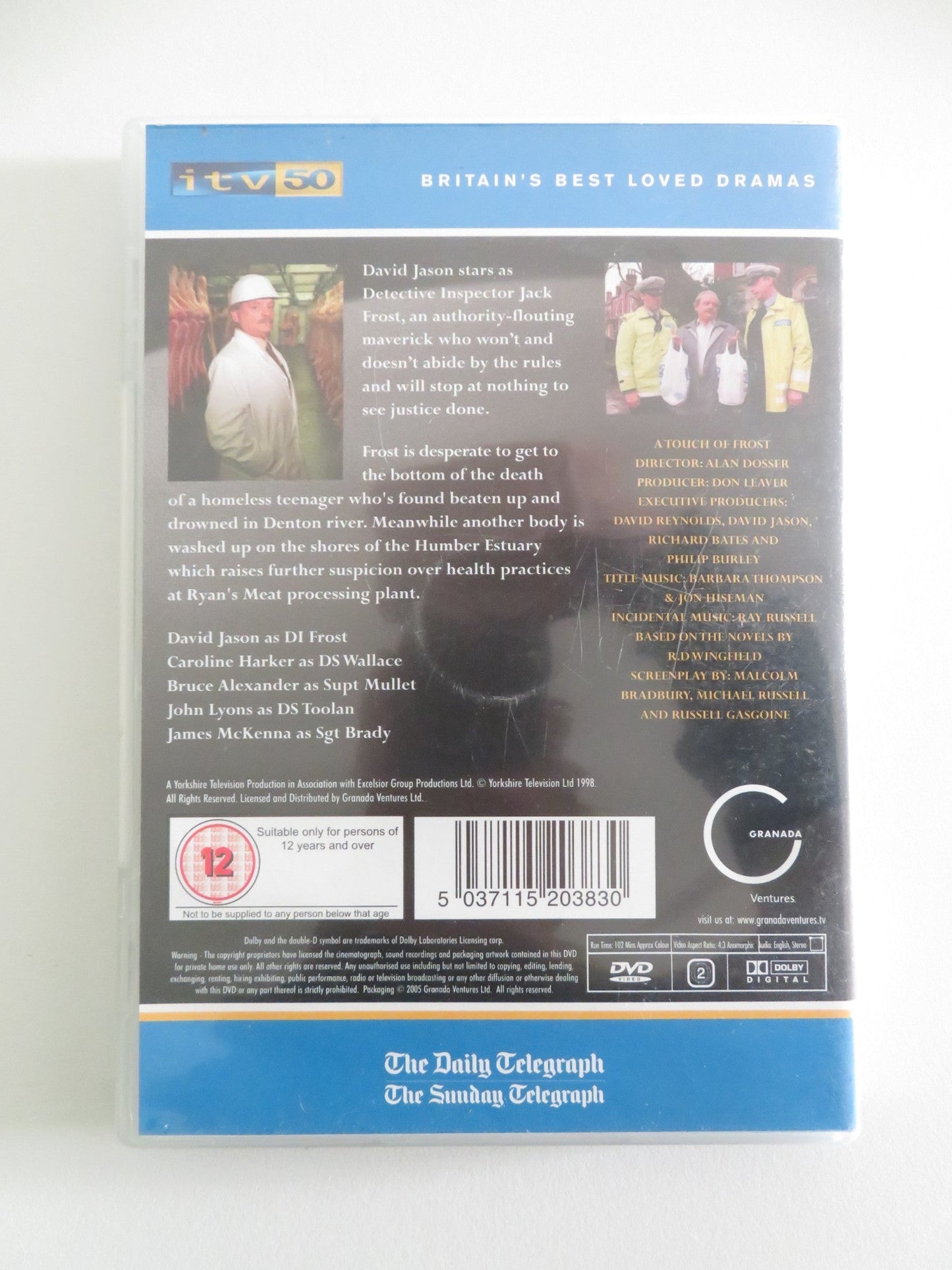 A TOUCH OF FROST - ONE MAN'S MEAT FEATURE LENGTH EPISODE (DVD) 2010 REGION 2 Movie posters