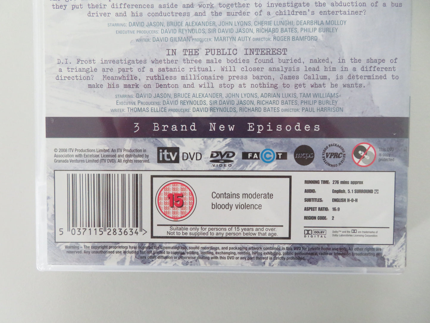 A Touch of Frost Series 14 (DVD BoxSet) David Jason B. Alexander 2008 Region 2 Movie posters