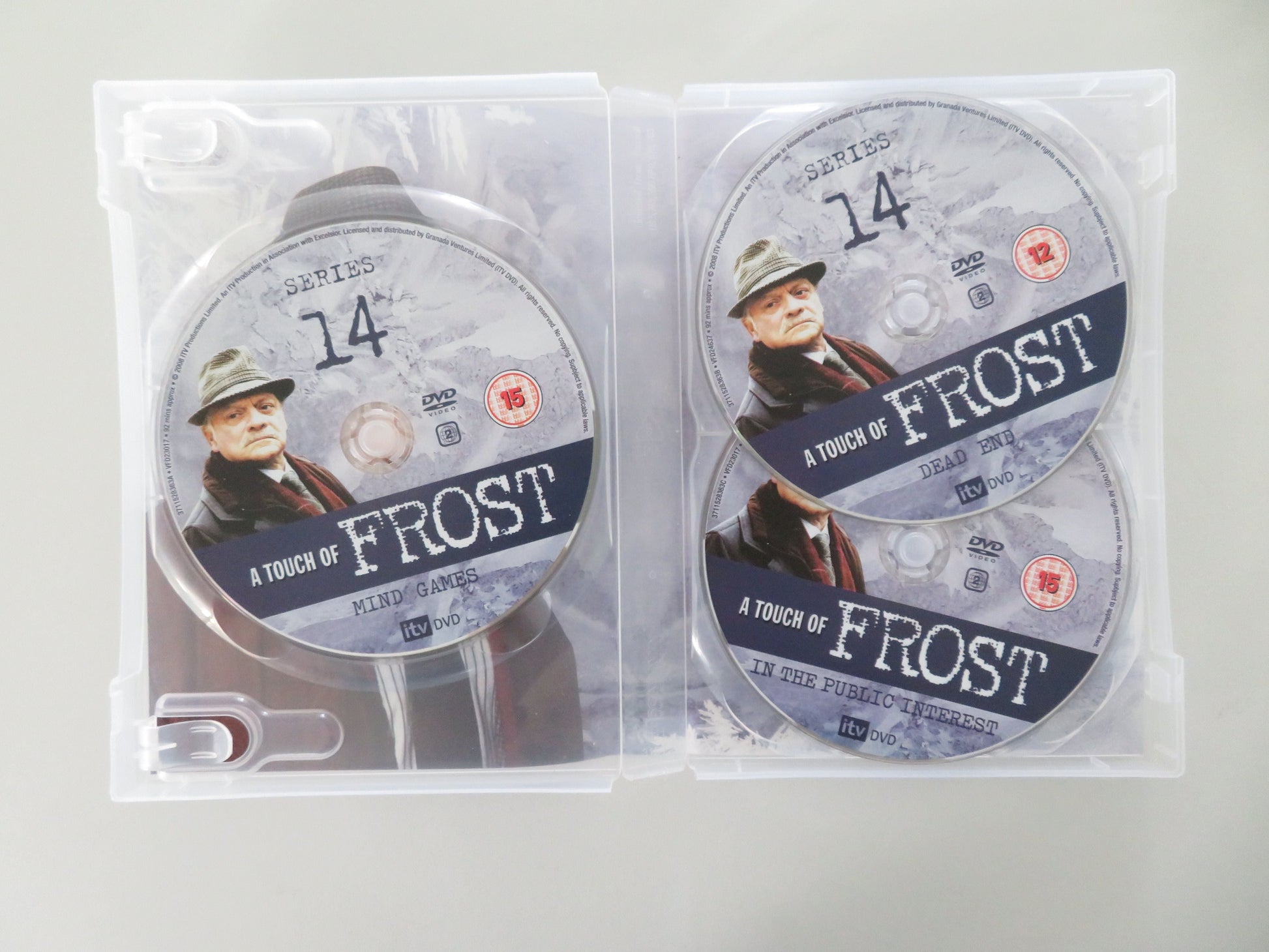 A Touch of Frost Series 14 (DVD BoxSet) David Jason B. Alexander 2008 Region 2 Movie posters
