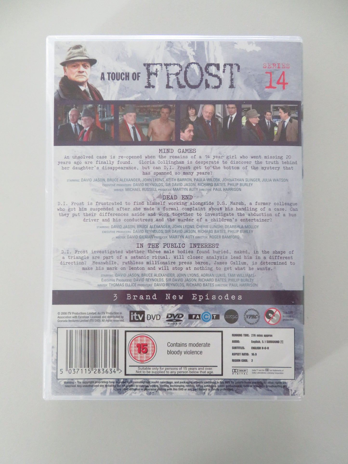 A Touch of Frost Series 14 (DVD BoxSet) David Jason B. Alexander 2008 Region 2 Movie posters