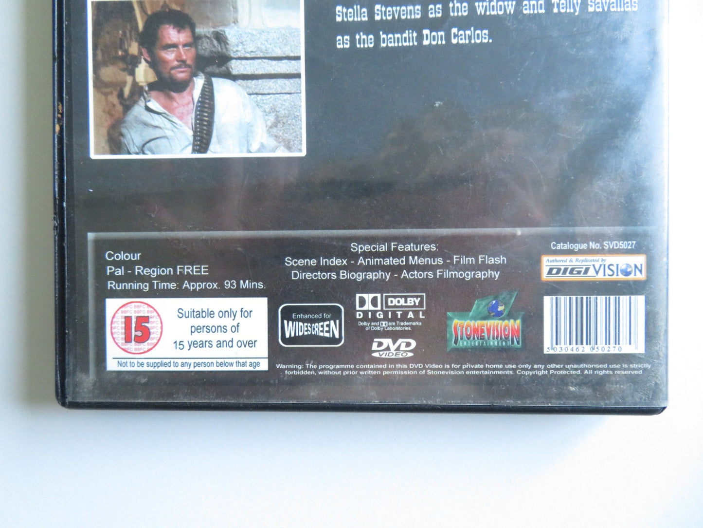 A TOWN CALLED HELL (DVD) TELLY SAVALLAS ROBERT SHAW 1971 REGION FREE - Rendezvous Cinema