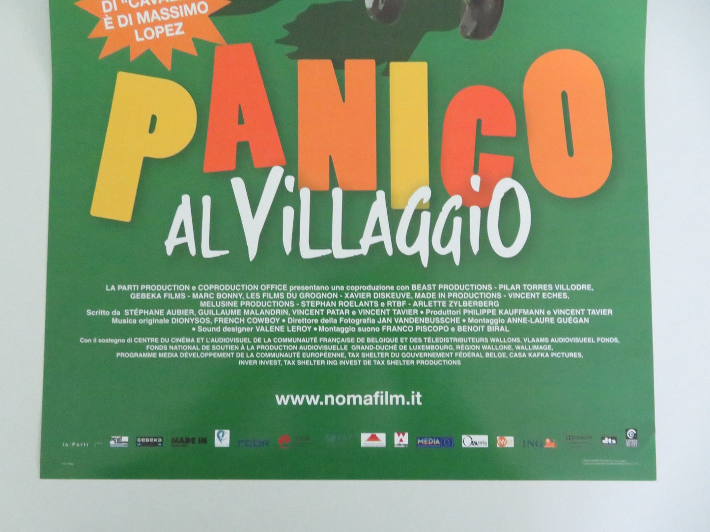 A Town Called Panic Italian Locandina Poster Stéphane Aubier Jeanne Balibar 2009 Movie posters