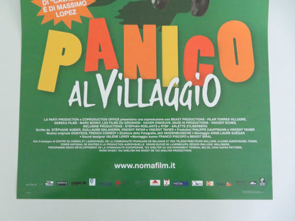 A Town Called Panic Italian Locandina Poster Stéphane Aubier Jeanne Balibar 2009 Movie posters