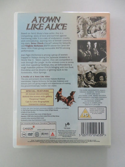 A Town Like Alice (DVD) Virginia McKenna Peter Finch 1956 Region 2 Movie posters