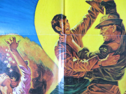 A TWIST OF SAND FOLDED US ONE SHEET POSTER RICHARD JOHNSON HONOR BLACKMAN 1968 - Rendezvous Cinema