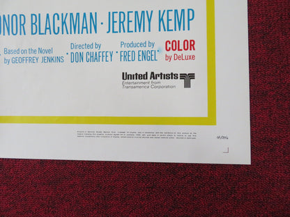 A TWIST OF SAND FOLDED US ONE SHEET POSTER RICHARD JOHNSON HONOR BLACKMAN 1968 - Rendezvous Cinema