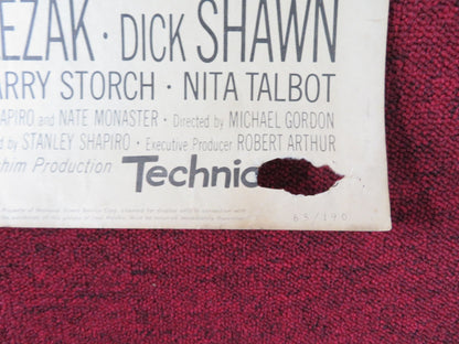 A VERY SPECIAL FAVOR US INSERT POSTER ROCK HUDSON LESLIE CARON 1965 - Rendezvous Cinema