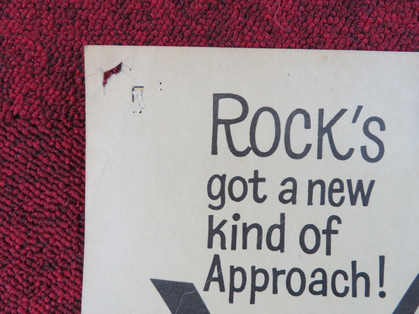 A VERY SPECIAL FAVOR US INSERT POSTER ROCK HUDSON LESLIE CARON 1965 - Rendezvous Cinema