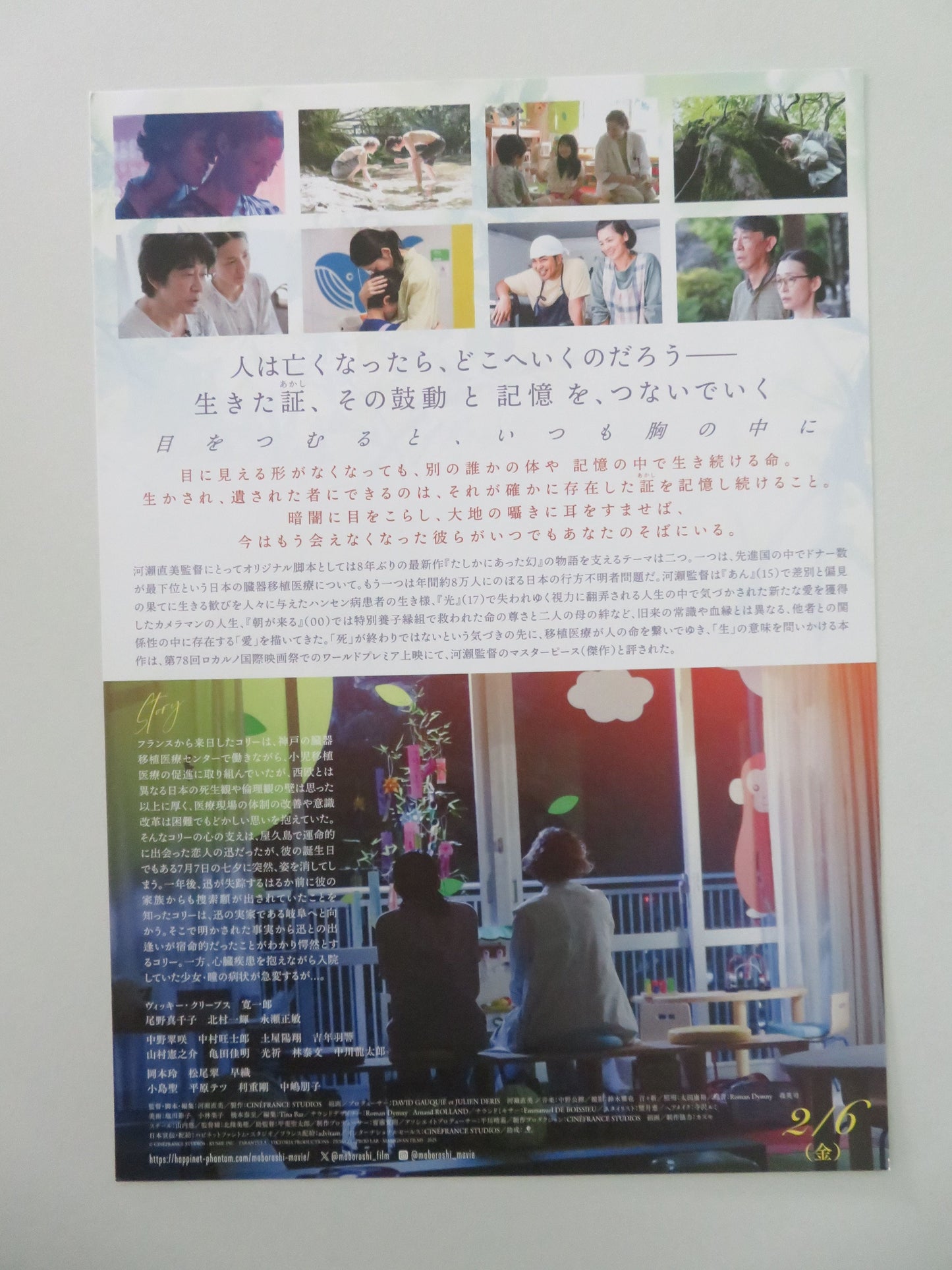 A Vision That Was Certainly There Japanese Chirashi (B5) Poster Ono 2026 Movie posters