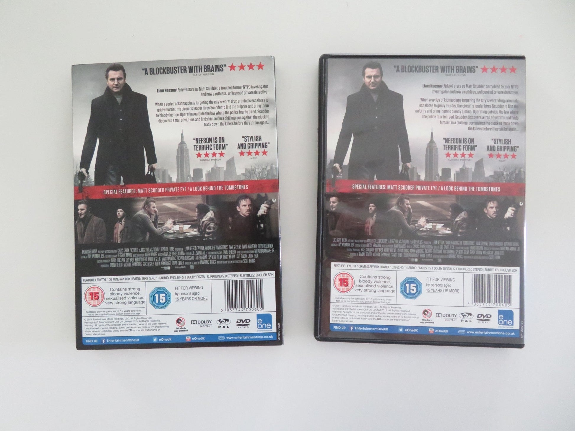 A WALK AMONG THE TOMBSTONES (DVD) LIAM NEESON DAVID HARBOUR 2014 REGION 2 Movie posters