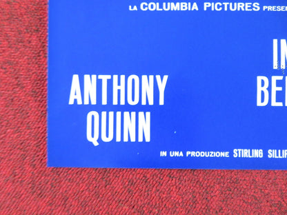 A WALK IN THE SPRING RAIN - H ITALIAN FOTOBUSTA POSTER ANTHONY QUINN 1970 - Rendezvous Cinema