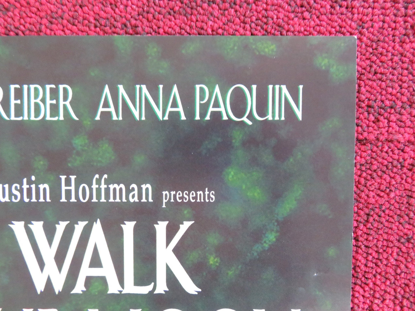 A WALK ON THE MOON VHS VIDEO POSTER DIANE LANE VIGGO MORTENSEN 1999 Rendezvous Cinema Movie posters