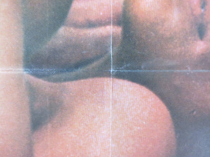 A WOMAN ON FIRE! GERMAN A1 POSTER FOLDED GIANNI MACCHIA FRANCOISE PREVOST 1969 Rendezvous Cinema Movie posters