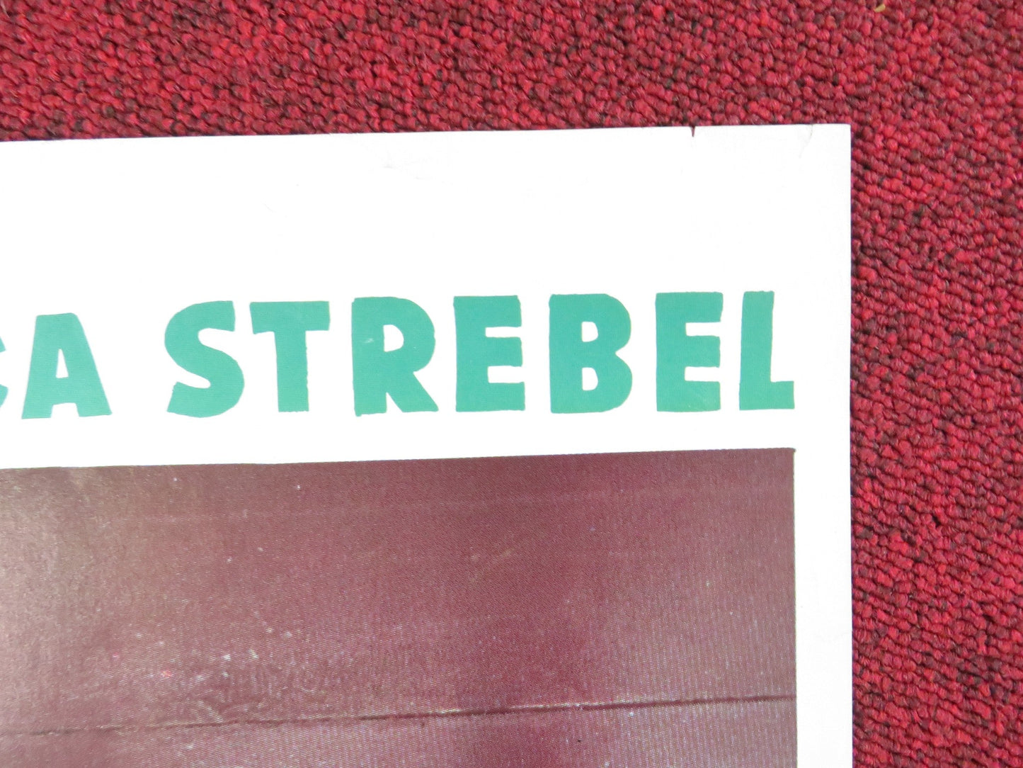 A WOMAN ON FIRE! GERMAN A1 POSTER FOLDED GIANNI MACCHIA FRANCOISE PREVOST 1969 Rendezvous Cinema Movie posters