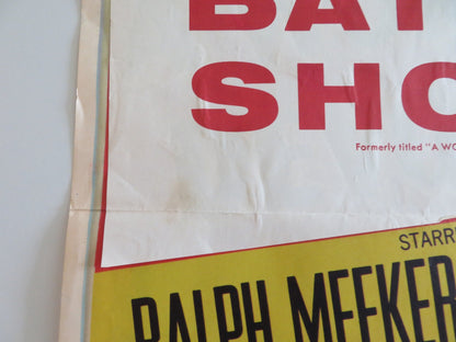 A WOMAN'S DEVOTION US INSERT POSTER RALPH MEEKER JANICE RULE 1956 Rendezvous Cinema Movie posters