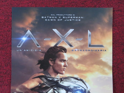 A - X - L ITALIAN LOCANDINA POSTER ALEX NEUSTAEDTER 2018 - Rendezvous Cinema