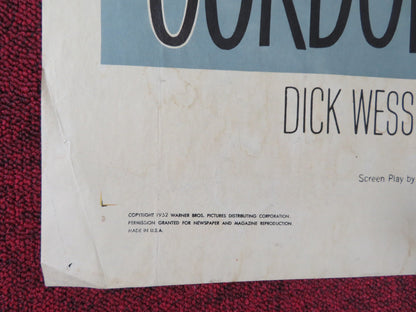 ABOUT FACE FOLDED US ONE SHEET POSTER GORDON MACRAE EDDIE BRACKEN 1952 Rendezvous Cinema Movie posters