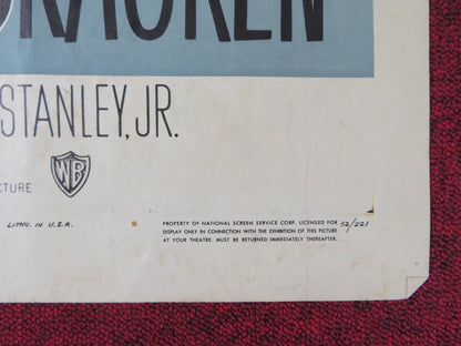 ABOUT FACE FOLDED US ONE SHEET POSTER GORDON MACRAE EDDIE BRACKEN 1952 Rendezvous Cinema Movie posters