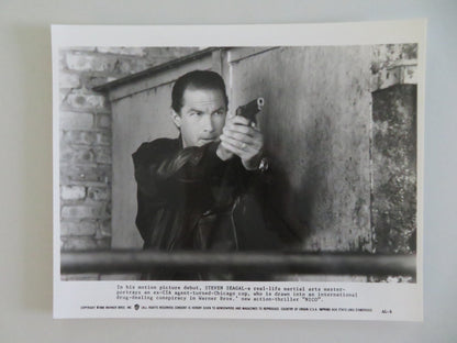 ABOVE THE LAW MOVIE STILL PHOTO LOT OF 9 STEVEN SEAGAL SHARON STONE P GRIER 1988 Movie posters