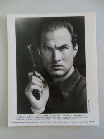 ABOVE THE LAW MOVIE STILL PHOTO LOT OF 9 STEVEN SEAGAL SHARON STONE P GRIER 1988 Movie posters