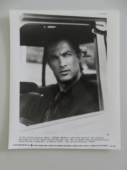 ABOVE THE LAW MOVIE STILL PHOTO LOT OF 9 STEVEN SEAGAL SHARON STONE P GRIER 1988 Movie posters