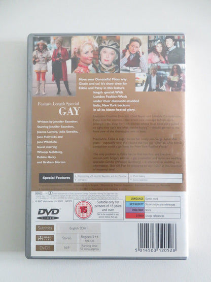 ABSOLUTELY FABULOUS: GAY - FEATURE LENGTH SPECIAL (DVD) SAUNDERS 2003 REGION 2+4 Movie posters