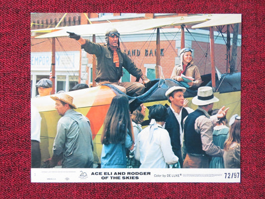 ACE ELI AND RODGER OF THE SKIES - 1 LOBBY CARD CLIFF ROBERTSON ERIC SHEA 1972 Rendezvous Cinema Movie posters