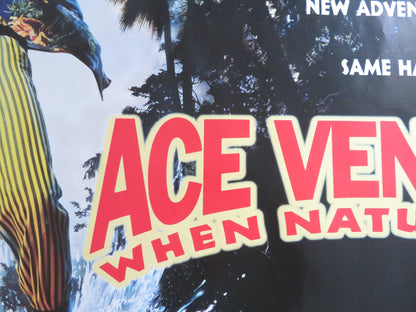 ACE VENTURA: WHEN NATURE CALLS UK QUAD ROLLED POSTER JIM CARREY S. CALLOW 1995 Rendezvous Cinema Movie posters