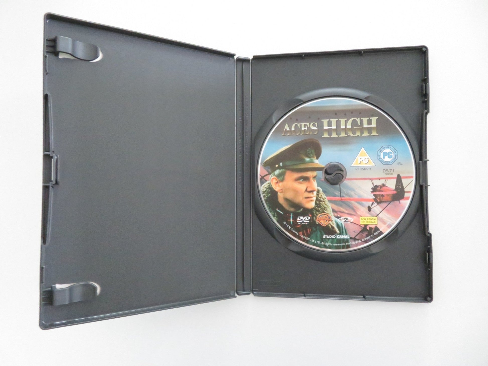 ACES HIGH (DVD) MALCOLM MCDOWELL CHRISTOPHER PLUMMER 1976 REGION 2 Movie posters