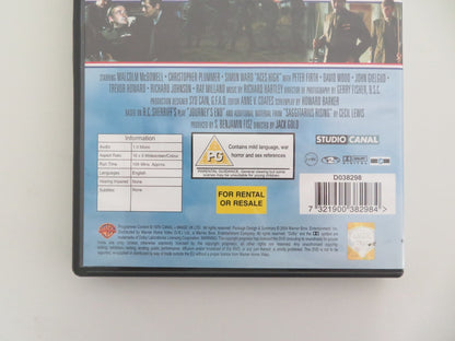 ACES HIGH (DVD) MALCOLM MCDOWELL CHRISTOPHER PLUMMER 1976 REGION 2 Movie posters