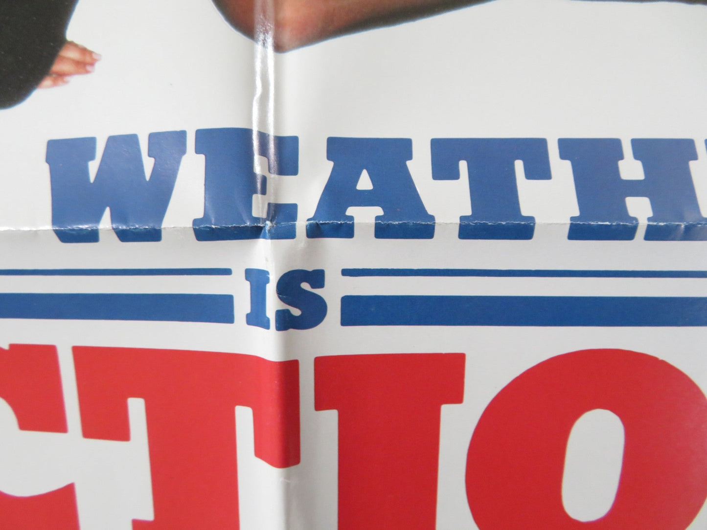 ACTION JACKSON - B FOLDED US ONE SHEET POSTER CARL WEATHERS CRAIG T. NELSON 1988 Rendezvous Cinema Movie posters