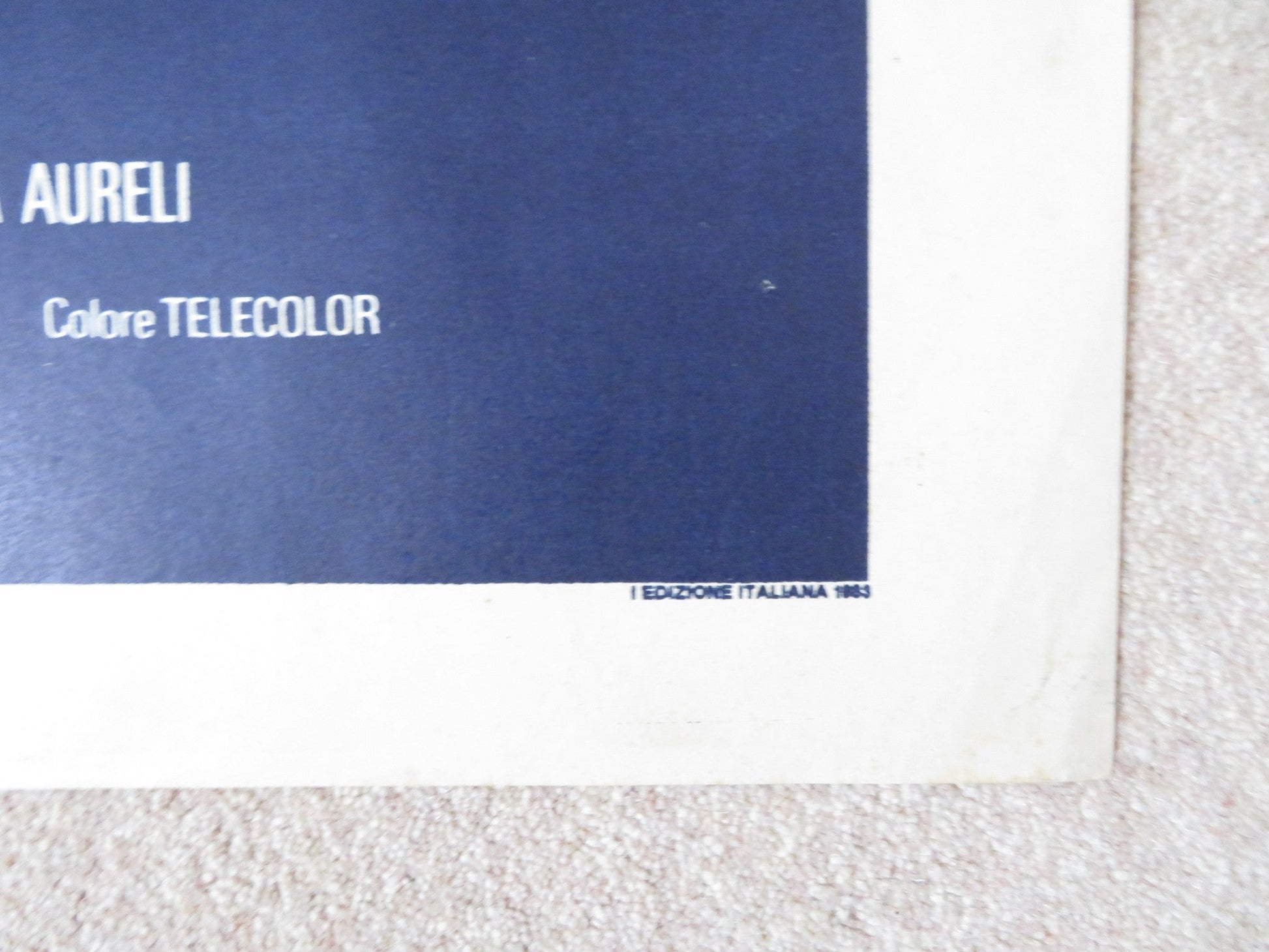 ADAM AND EVE ITALIAN 2 FOGLIO POSTER MARK GREGORY ANDREA GOLDMAN 1983 - Rendezvous Cinema