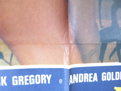 ADAM AND EVE ITALIAN 2 FOGLIO POSTER MARK GREGORY ANDREA GOLDMAN 1983 - Rendezvous Cinema