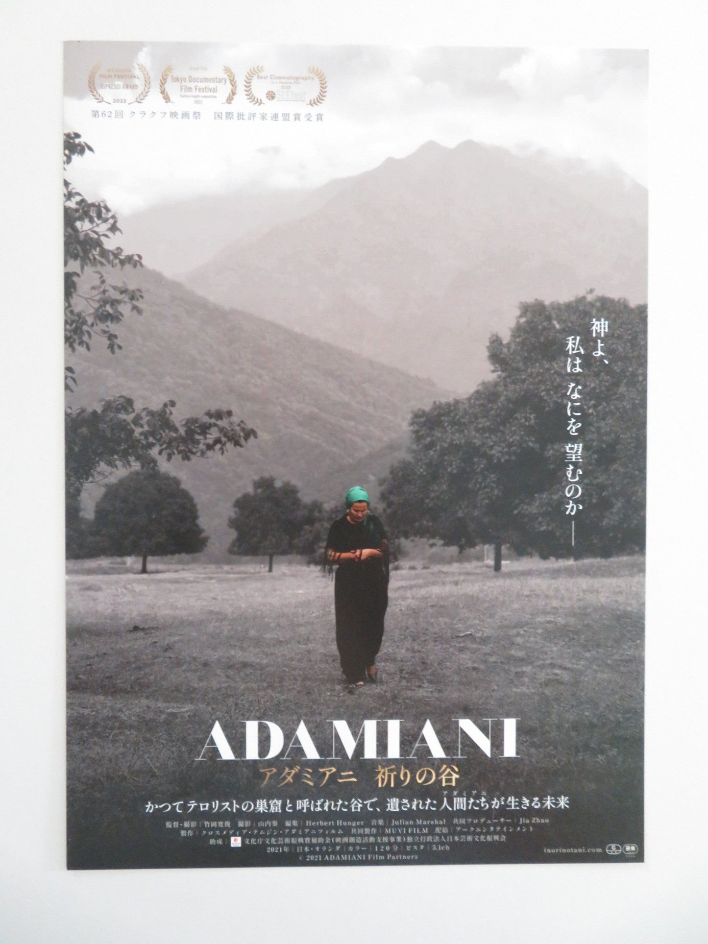 ADAMIANI JAPANESE CHIRASHI (B5) POSTER 2022 Movie posters