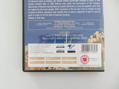 ADIOS, SABATA (DVD) YUL BRYNNER DEAN REED 1970 REGION 0 Movie posters