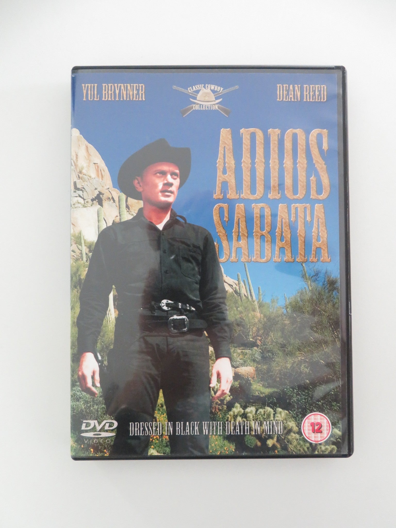 ADIOS, SABATA (DVD) YUL BRYNNER DEAN REED 1970 REGION 0 Movie posters