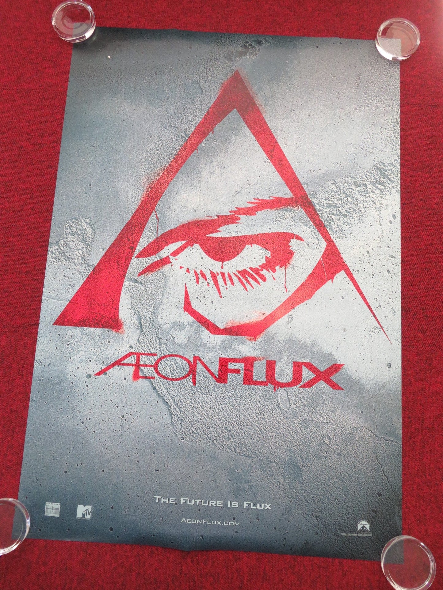 AEON FLUX US ONE SHEET ROLLED POSTER CHARLIZE THERON JONNY LEE MILLER 2005 Movie posters