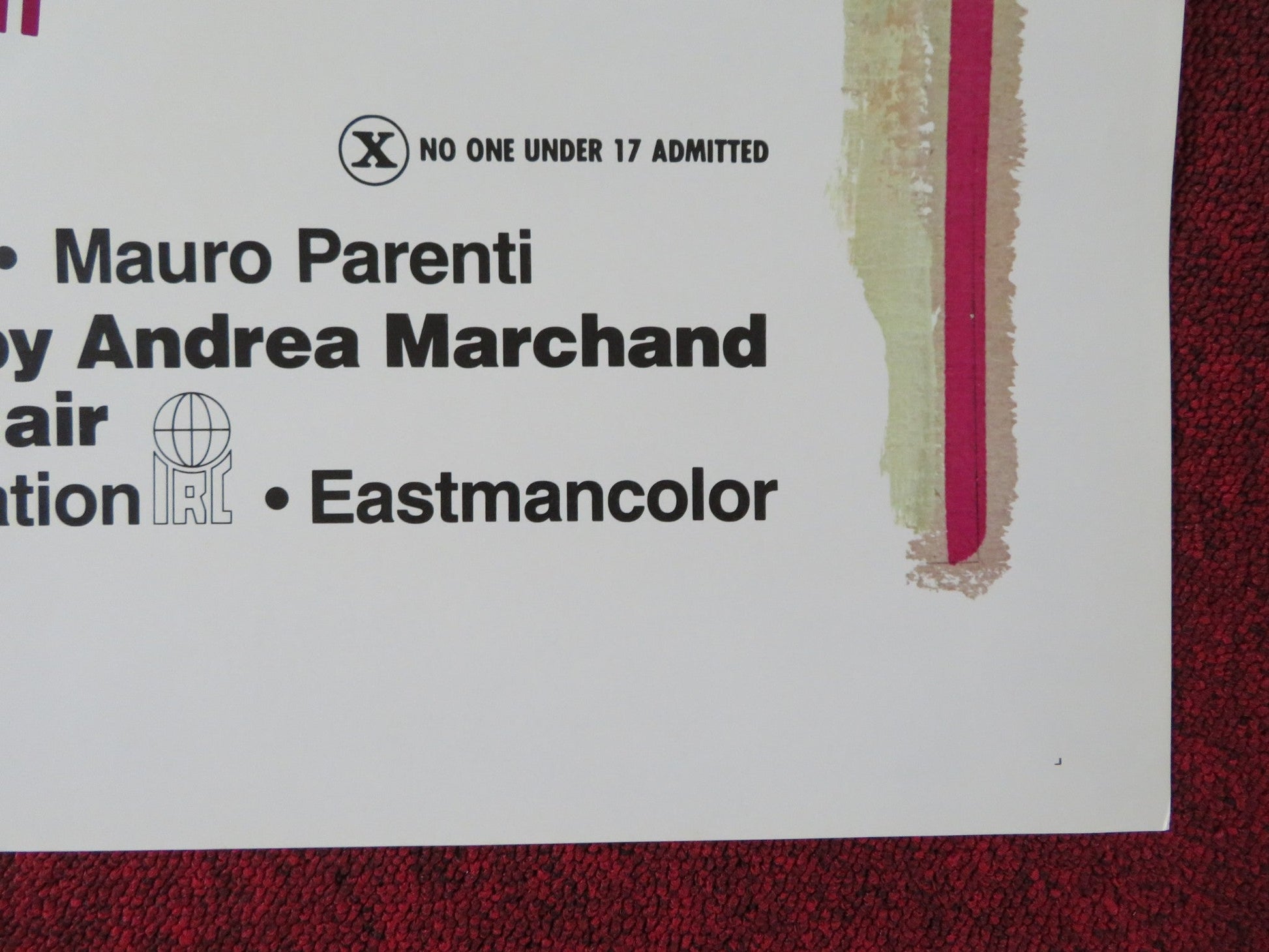 AFFAIR US TRI FOLDED ONE SHEET ROLLED POSTER PAOLA SENATORE MAURO PARENTI 1974 - Rendezvous Cinema