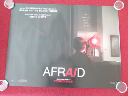 Afraid UK Quad Rolled Poster John Cho Katherine Waterston 2024 Movie posters